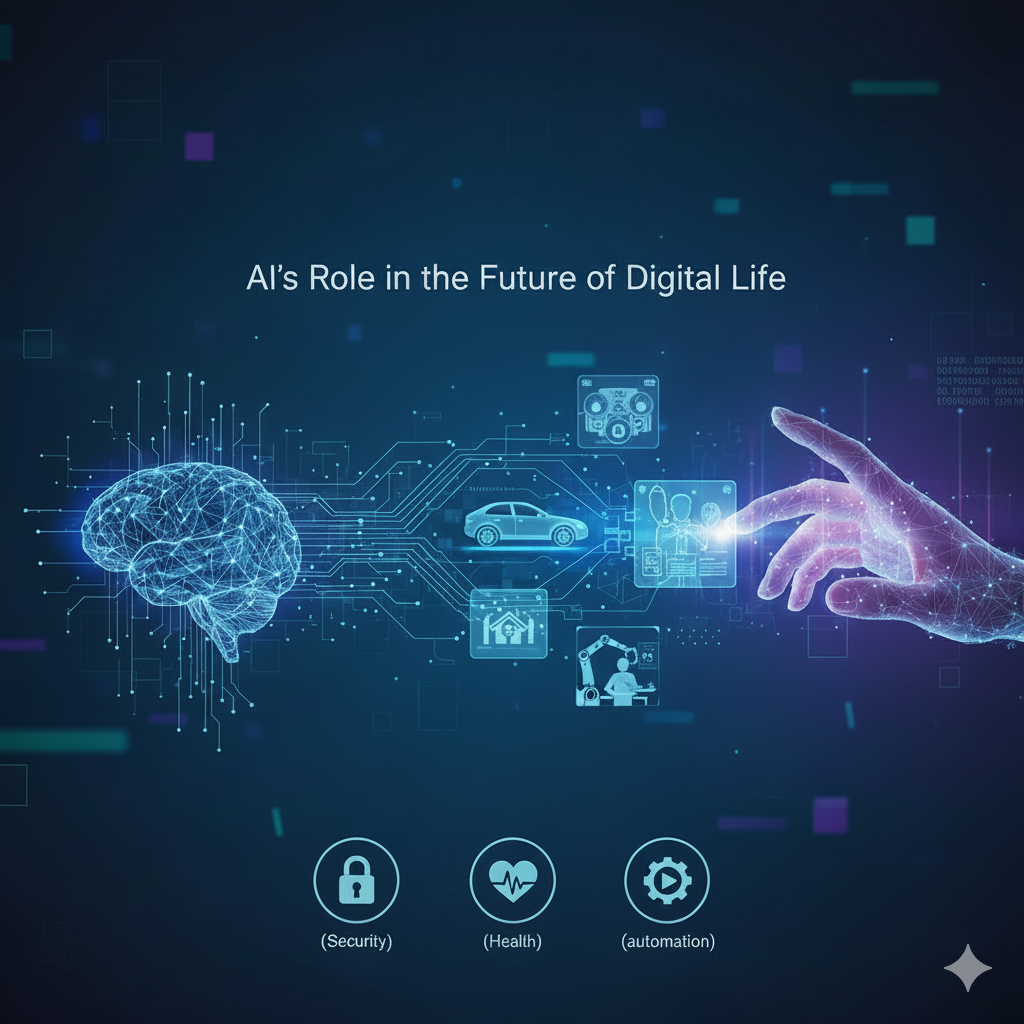 نقش هوش مصنوعی در آینده زندگی دیجیتال