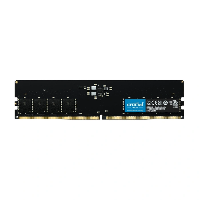 رم دسکتاپ کروشیال  DDR5 تک کاناله فرکانس 5200 مگاهرتز CL42 مدل CT32 ظرفیت 32 گیگابایت UDIMM