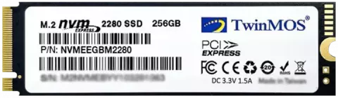 حافظه SSD اینترنال توین موس M.2 NVMe مدل AlphaPro ظرفیت 256 گیگابایت