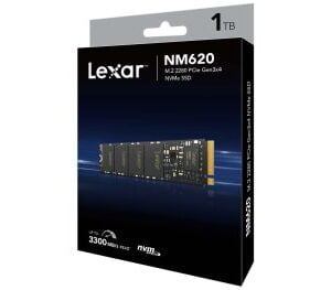 INTERNAL SSD M.2 NVMe 2280 DRIVE LEXAR NM620 1TB