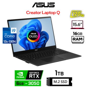 ASUS Q540 لپ تاپ ایسوس Creator OLED Q540VJ I9-13900H 16GB 1TB SSD 6GB RTX 3050