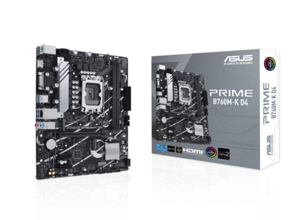 ASUS Prime B760M-K: انتخابی عالی برای گیمرها و کاربران حرفه‌ای